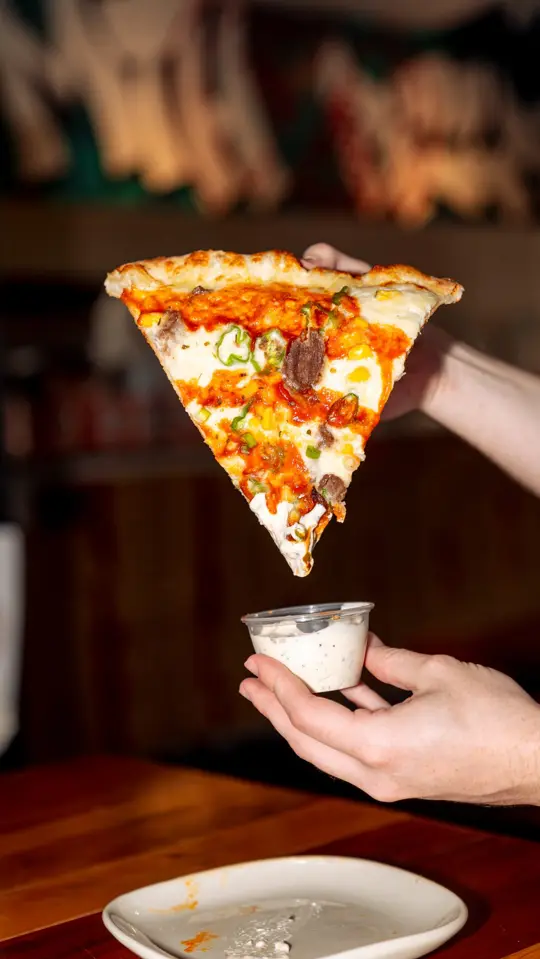 MTH Pizza in Smyrna showing pizza, video by MTH Pizza on Facebook