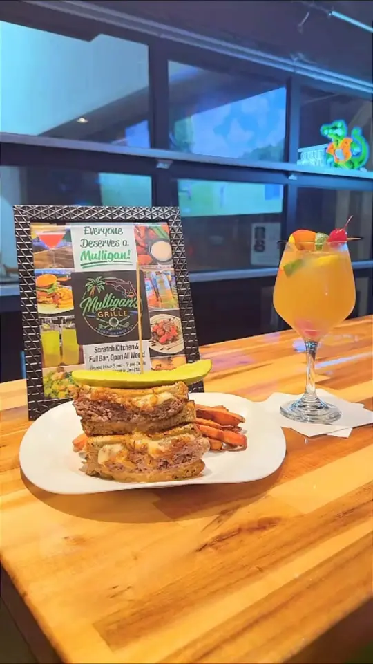  in Florida showing restaurant visit, video by Mulligan's Grille of Port Orange on Facebook