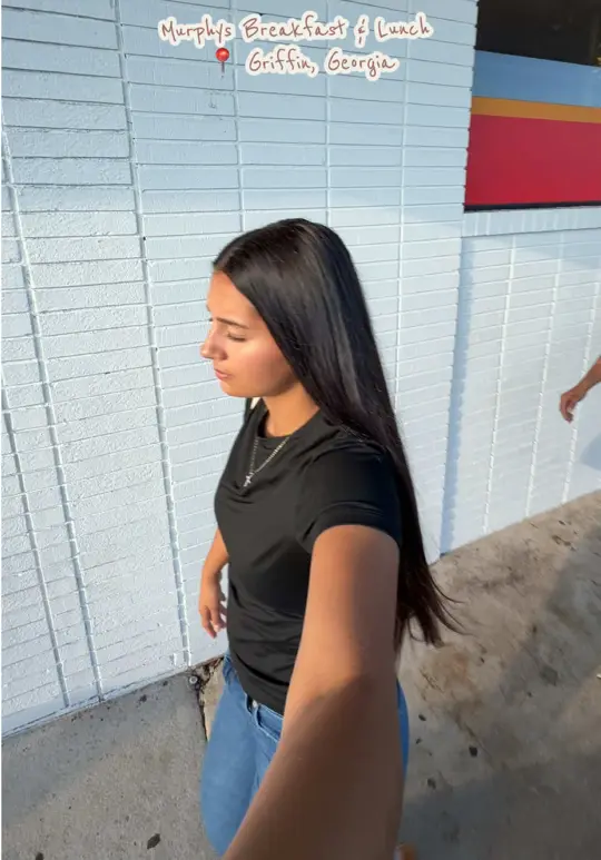 Murphys Restaurant in Griffin showing breakfast, pancakes, video by victoriaacastrooo on TikTok