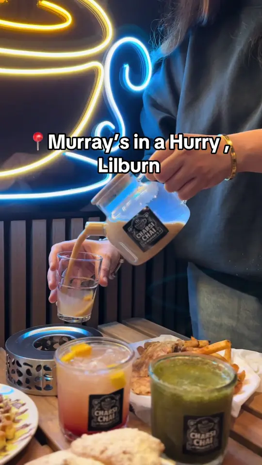Murray's In A Hurry in Lilburn showing review, halal food, video by cutepandacraft on TikTok
