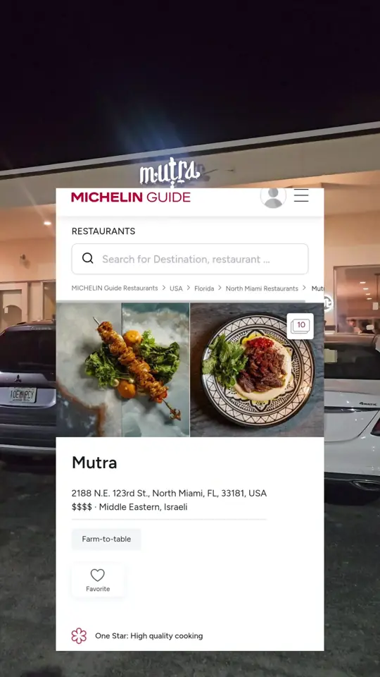 Mutra in North Miami showing review, visit, video by dansdeals on TikTok