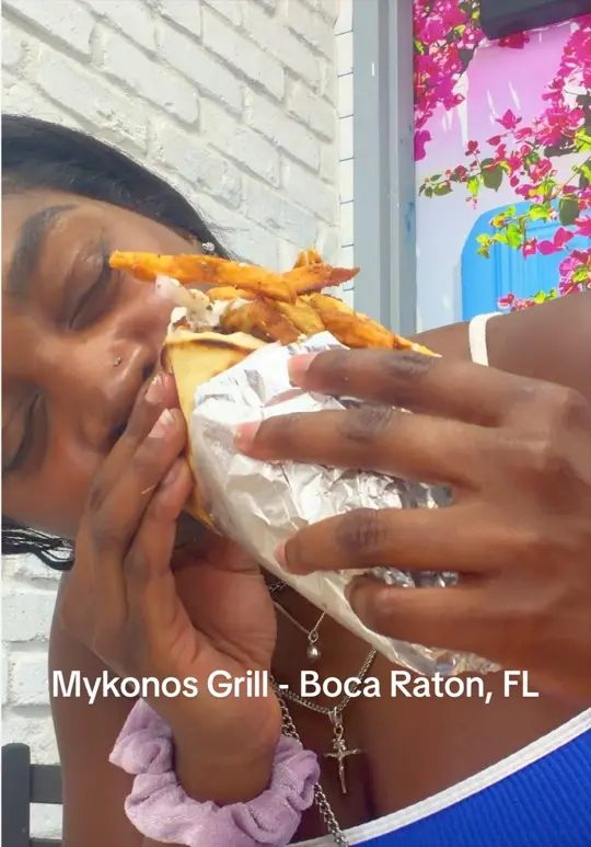 Mykonos Grill Restaurant on TikTok, video by trishywitdajuice