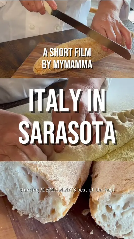 mymamma in Sarasota showing food, italian food, video by mymamma_srq on TikTok