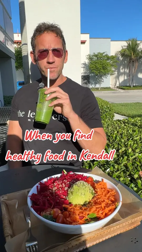 MyRoots Juicebar in Miami showing review, visit, video by theleftoversmia on TikTok