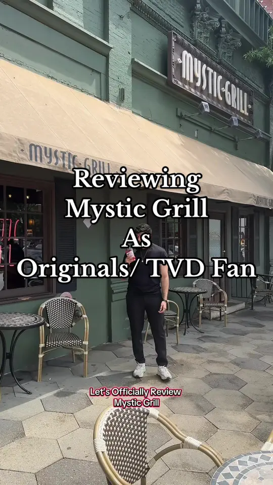 Mystic Grill in Covington showing visit, review, video by itsjimmyofficial_ on TikTok