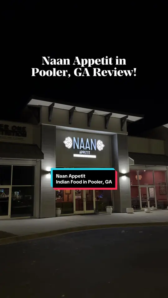 NaaN Appetit in Pooler showing review, indian food, butter chicken, mango lassi, date night, video by johnsonandaffiliates on TikTok