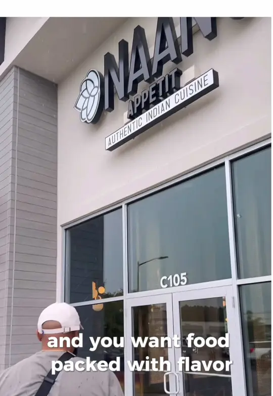 NaaN Appetit in Pooler showing review, traditional indian flavors, rich spices, video by innocentmyown on TikTok