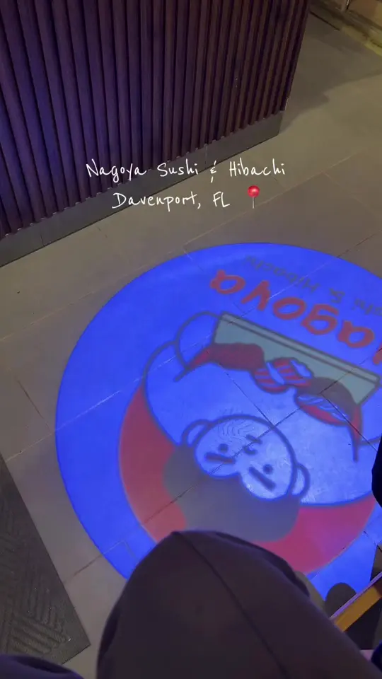 Nagoya Sushi & Hibachi in Orlando showing review, visit, video by tasham222 on TikTok