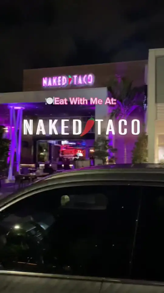 Naked Taco in Miami Beach showing visit, girls night out, video by ashleydesires on TikTok