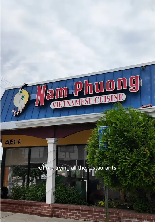 Nam Phuong Buford Highway in Atlanta showing review, papaya salad, shaking beef, fried rice, video by grace.jjang on TikTok