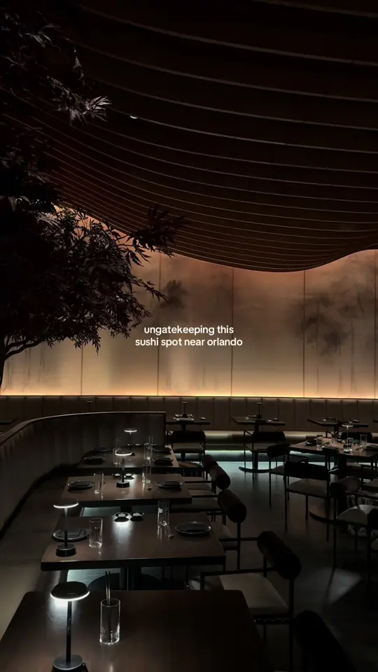 Nami in Orlando showing review, sushi, video by kevincruzin on TikTok