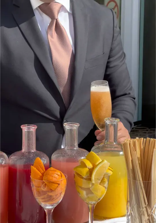 Naples Brunch in Naples showing brunch, bottomless drinks, food service, mimosas, cocktails, dining experience, video by keeganmcmanus on TikTok