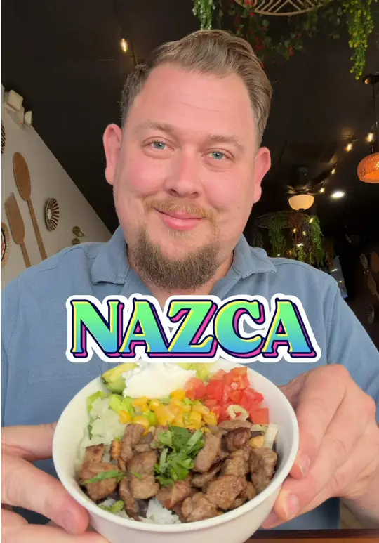 NAZCA in Tampa showing lunch, weekly lunch specials, video by justpotus on TikTok