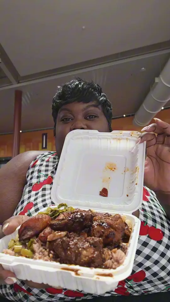 Negril ATL in Atlanta showing food, jerk chicken, video by keziakswift on TikTok