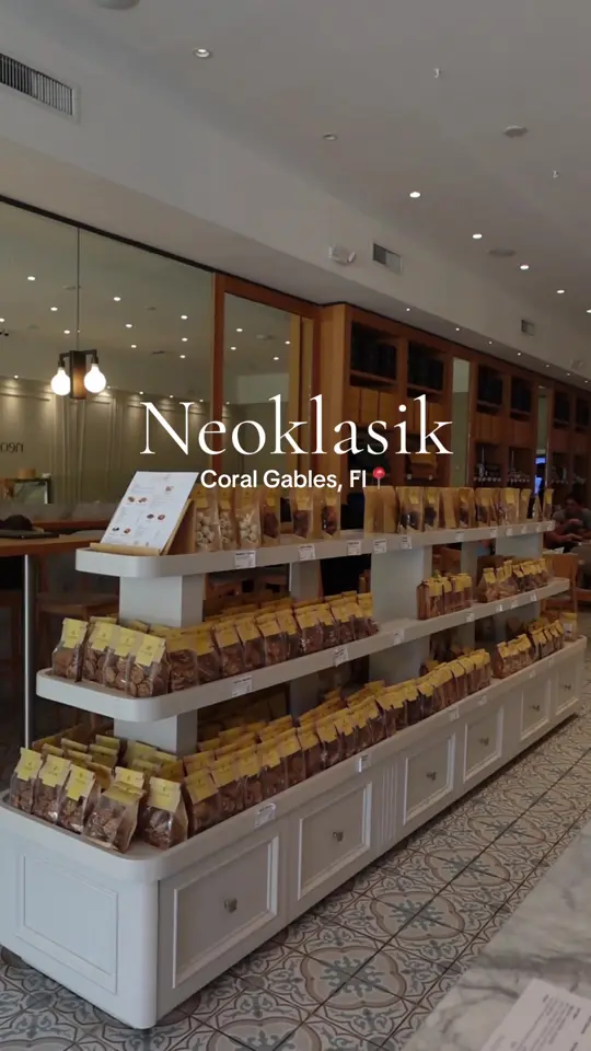Neoklasik Modern Artisan Bakery in Coral Gables showing bakery, matcha, video by shawtyynextdoorr on TikTok