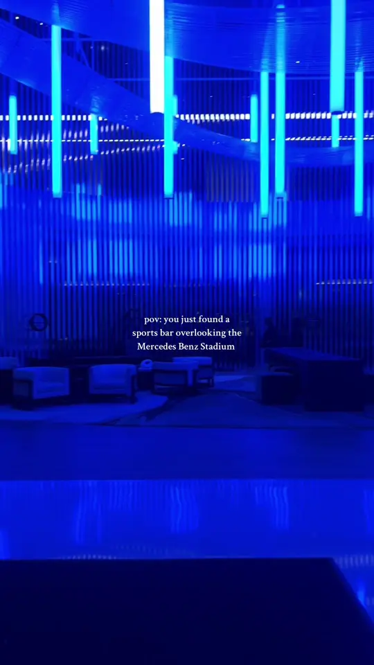 Nest on Four in Atlanta showing sports bar, rooftop, venue visit, video by vibewithmarcy on TikTok