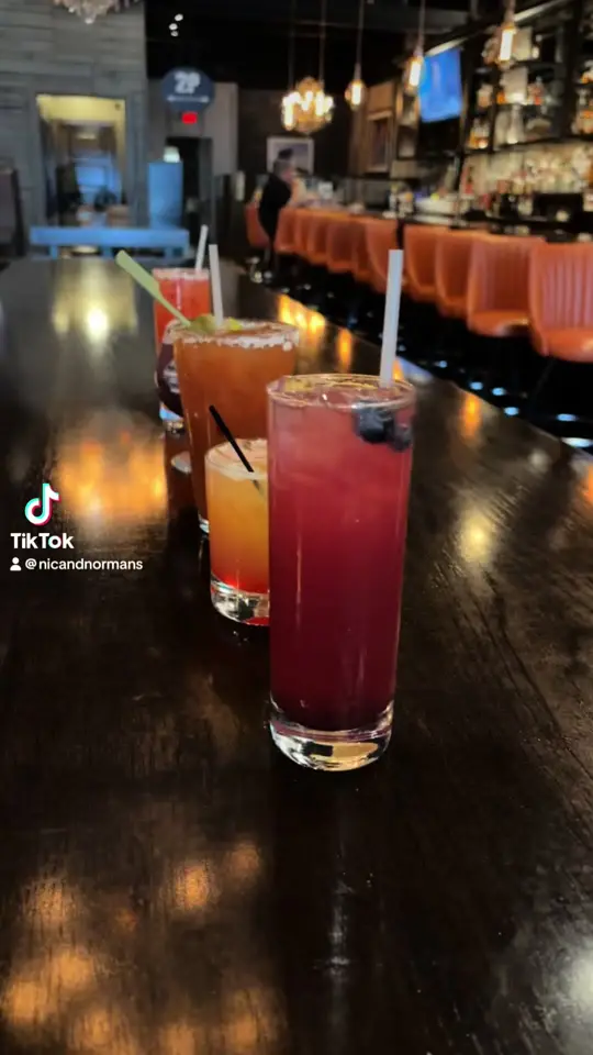 Nic & Norman's in Senoia showing cocktail, nic & normans, video by nicandnormans on TikTok