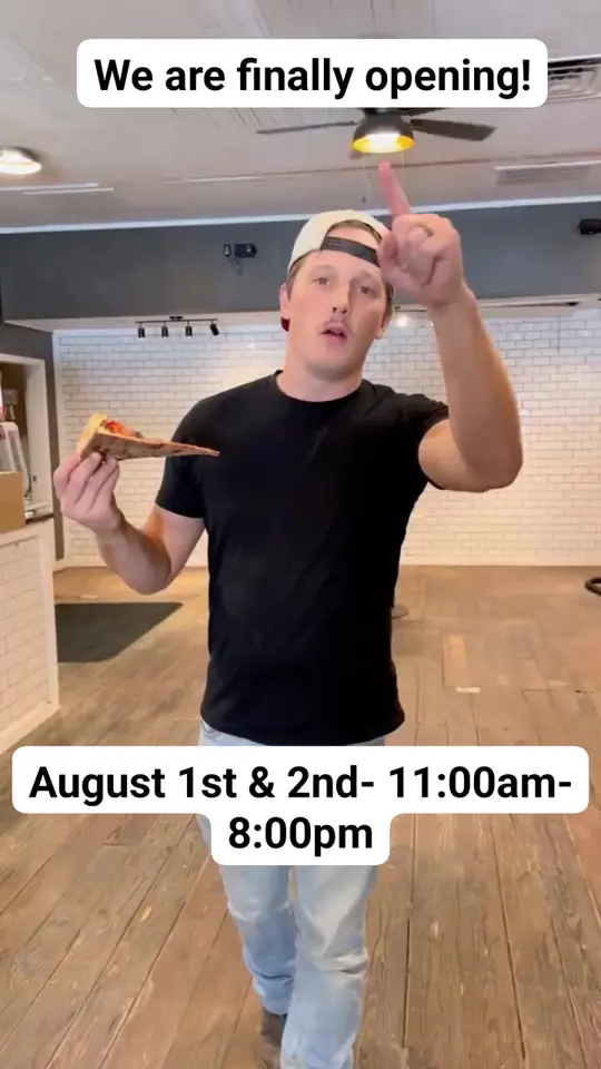 Nicko’s NY Pizza in Euharlee showing restaurant opening, new location, video by Nicko's NY Pizza on Facebook
