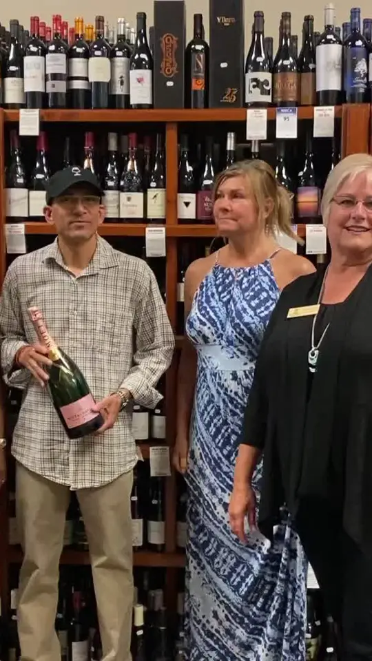 Niko's Wine Cellar in Duluth showing wine tasting, visit, video by Snellville Tourism and Trade on Facebook