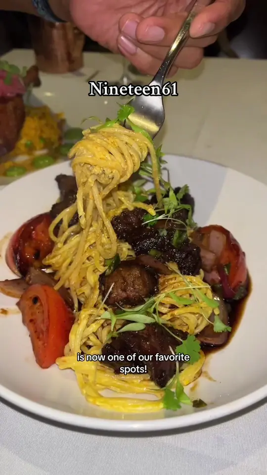 Nineteen61 in Lakeland showing elevated latin food, video by foodpeopleluv on TikTok