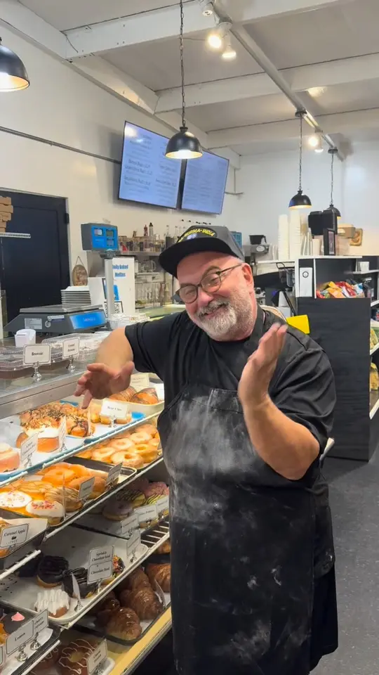 Nino's Bakery & Cafe in Punta Gorda showing donuts, discount, video by Nino's Bakery & Cafe on Facebook