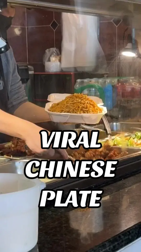 No.1 Chinese Restaurant in Morrow showing food, big plate of chinese food, video by jackofthesouth on TikTok