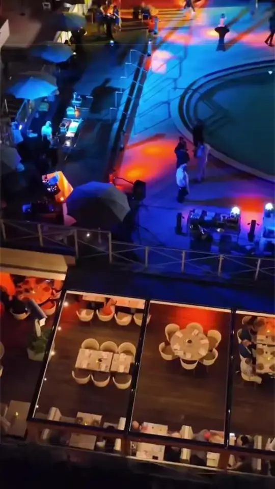 Nobu Atlanta in Atlanta showing staycation, rooftop pool, world-class cuisine, video by nobuatlanta_official on TikTok