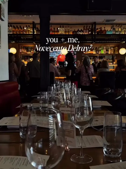 Novecento in Doral showing happy hour, dinner, brunch, video by 900novecento on TikTok