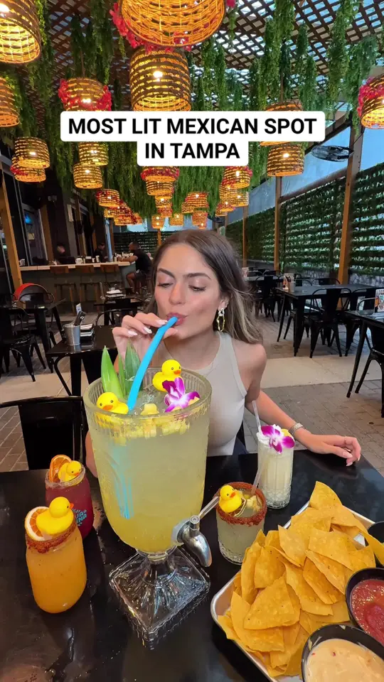 Nueva Cantina - Palm Harbor in Palm Harbor showing mexican food, tacos, margaritas, video by foodbytiana on TikTok