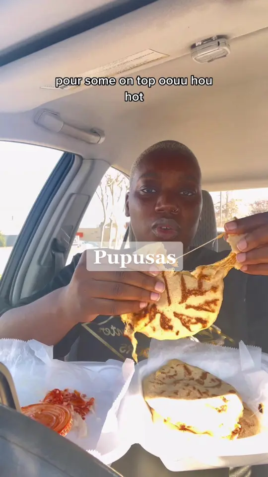 Nueva San Salvador Bakery in Hiram showing food, pupusas, video by sharidyonne on TikTok