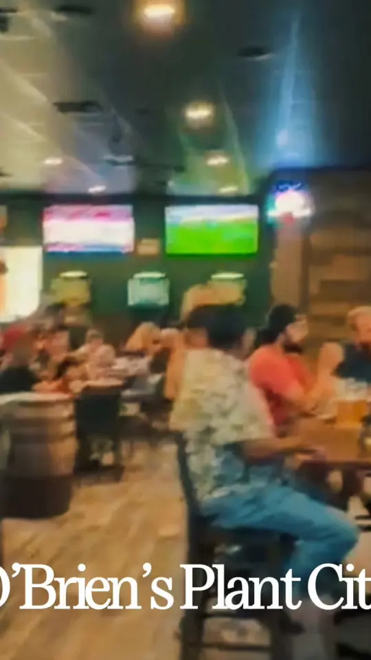 O’Brien’s Irish Pub & Grill in Brandon showing visit, atmosphere, video by O'Briens Irish Pub | Plant City, FL on Facebook