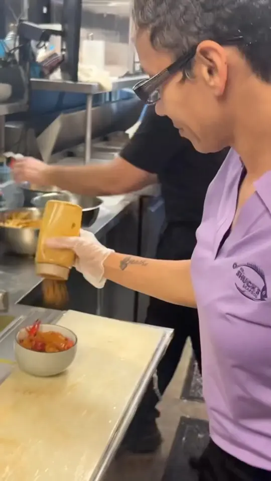 O'Shucks Seafood And Grill in Loganville showing restaurant atmosphere, crew, visit, video by Mr. Shucks Seafood - SSI on Facebook
