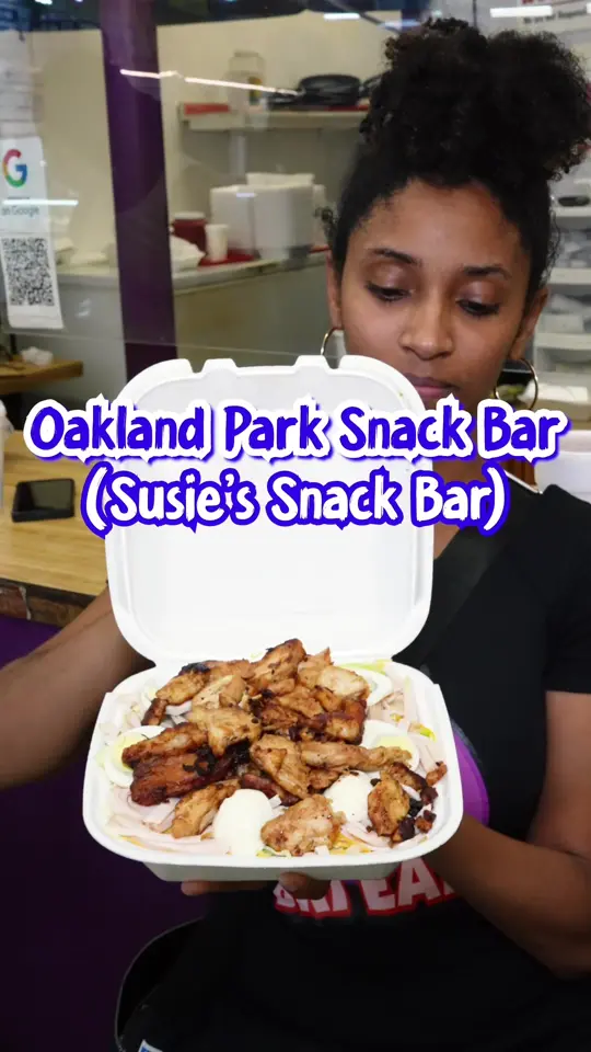 Oakland Park Snack Bar (Susie's) in Oakland Park showing review, visit, video by brieatsmiami on TikTok