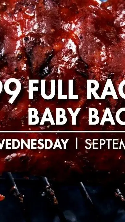 Oakwood Express Smokehouse in Wildwood showing food, baby back ribs, video by Oakwood Smokehouse and Grill on Facebook