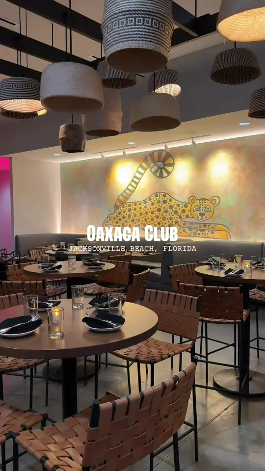 Oaxaca Club in Jacksonville Beach showing review, visit, drinks, steak, video by guidedbydestiny on TikTok