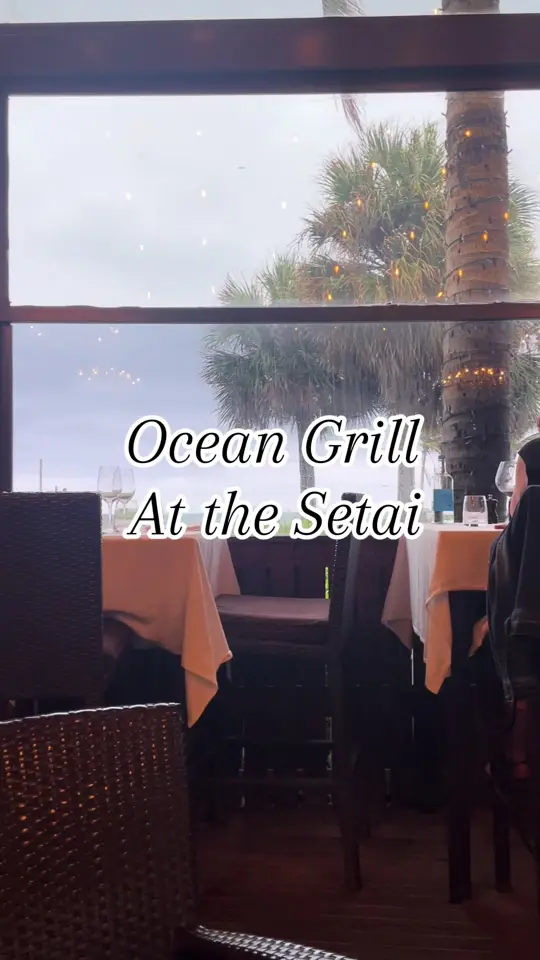 Ocean Grill at The Setai in Miami Beach showing restaurant, seafood, video by foodzone_aroundworld on TikTok