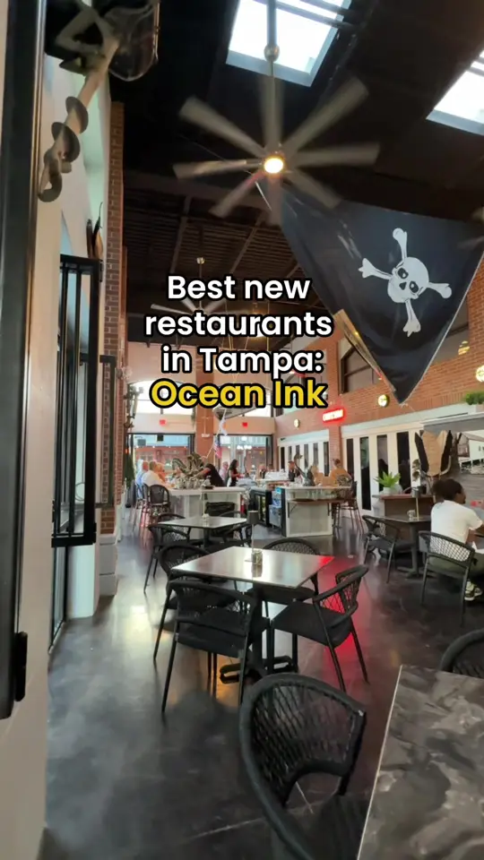  in Florida showing review, visit, oysters, seafood platter, key west pink shrimp, lobster rolls, aaa tuna tataki, video by thatssotampa on TikTok