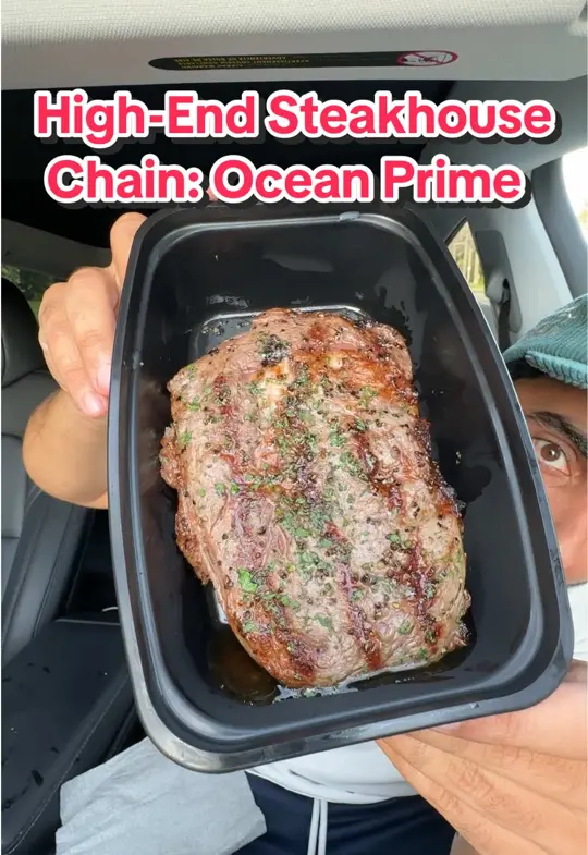 Ocean Prime in Naples showing food review, high-end chain steakhouse, video by how.kev.eats on TikTok
