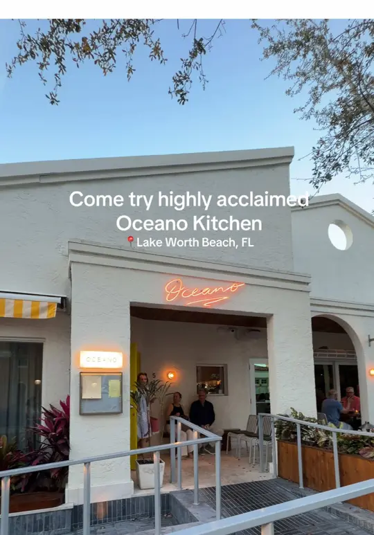 Oceano Kitchen in Lake Worth showing review, food, video by ethandelhierro on TikTok