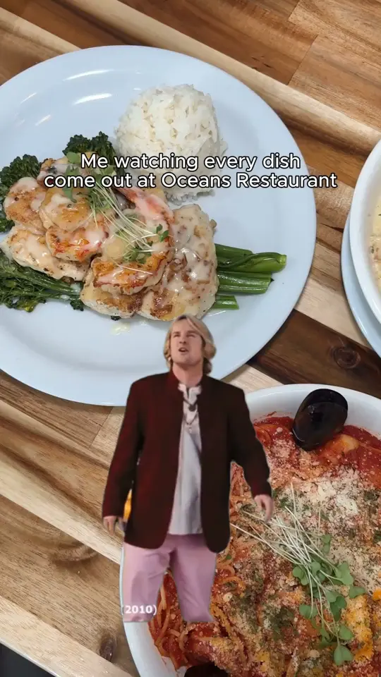 Oceans Restaurant in Panama City Beach showing food, delicious options, video by Oceans Restaurant on Facebook
