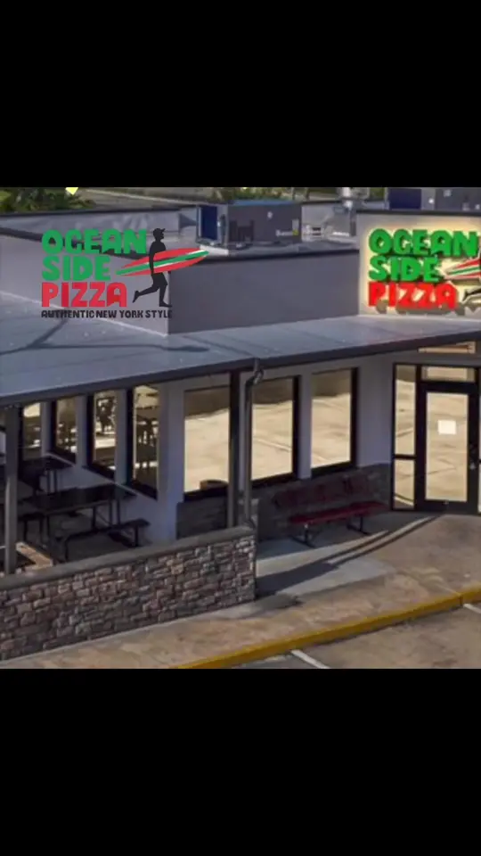  in Florida showing grand opening, pizza, video by Oceanside Pizza on Facebook