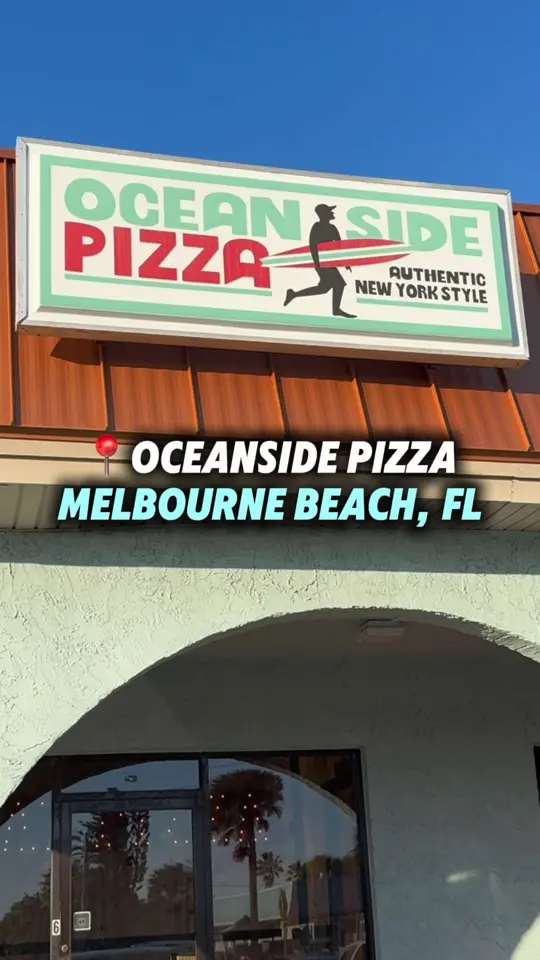 Oceanside Pizza - Melbourne Beach - Florida in Melbourne Beach showing pizza, pepperoni pizza, supreme pizza, video by ley_noire on TikTok