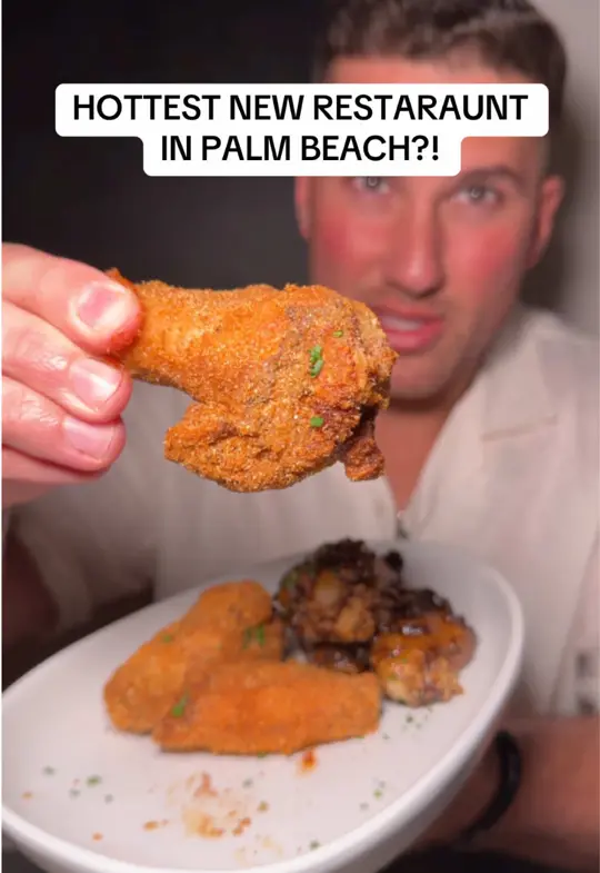 Off The Clock Listening Bar & Restaurant in Lake Worth showing french food, caribbean food, video by mikeiseating on TikTok
