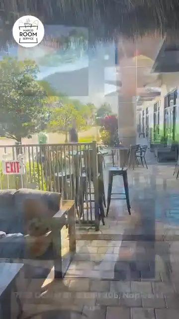 Off The Rock Tavern in Naples showing food, quesadillas, shrimp, tacos, drinks, atmosphere, video by Marco Room Service on Facebook