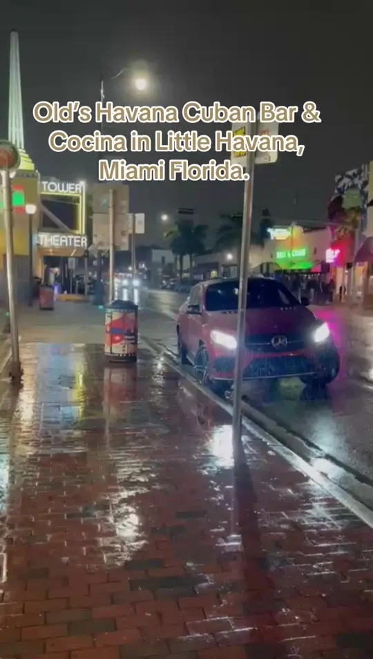 Old's Havana in Miami showing review, visit, family dining, cuban food, video by soymanny3 on TikTok