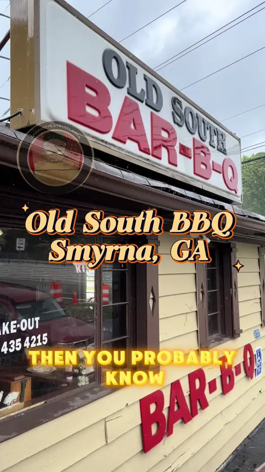 Old South Bar-B-Q in Smyrna showing food, burger, review, video by jarrettisnotimpressed on TikTok