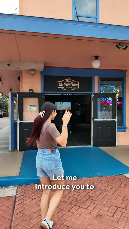 Old Town Tavern & Beer Garden in Key West showing drinks, food, atmosphere, video by Old Town on Facebook