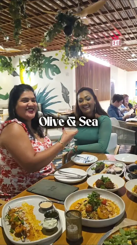 Olive and Sea in Fort Lauderdale showing food, trinidadian cuisine, video by Trini Cooking with Natasha on YouTube