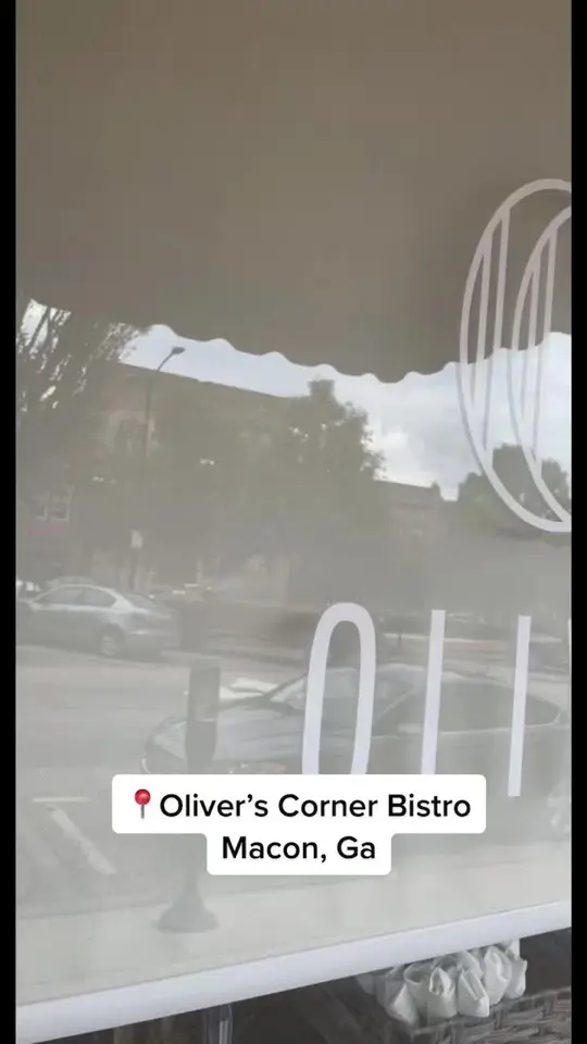 Oliver's Corner Bistro in Macon showing brunch, macon georgia, video by shadasiatravels on TikTok