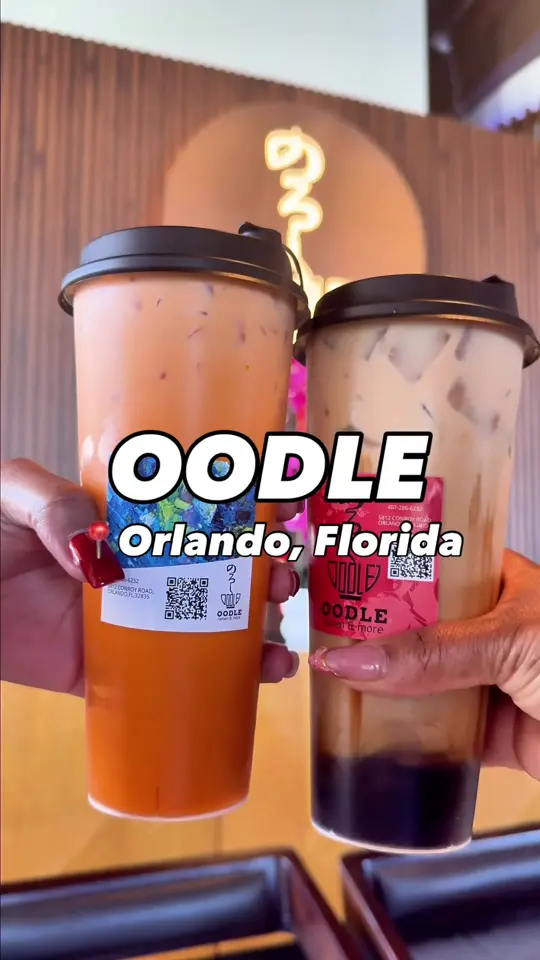 OODLE in Orlando showing tonkotsu ramen, korean garlic wings, edamame, video by orlandoweekly on TikTok